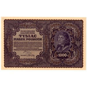 1 000 marek polskich 1919, II Serja K