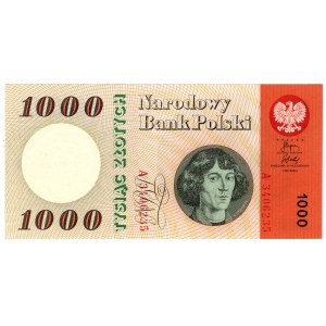1,000 zloty 1965, series A
