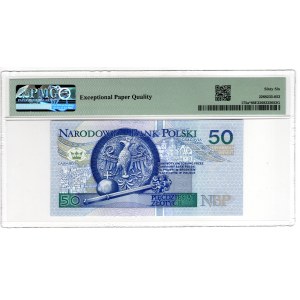 50 zloty 1994, ZA series - replacement series - PMG 66 EPQ - RADAR