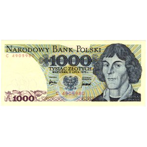1 000 Złotych 1975, seria C - rzadka seria