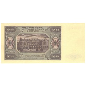 20 Złotych 1948, seria KB