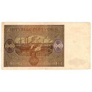 1,000 zloty 1946, series H