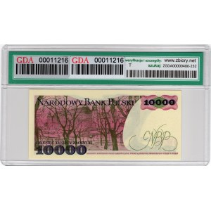 10 000 Złotych 1987, seria A - pierwsza seria
