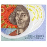20 złotych 2022, Mikołaj Kopernik - komplet w pergaminowej kopercie, folderze informacyjnym i etui