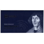 20 złotych 2022, Mikołaj Kopernik - komplet w pergaminowej kopercie, folderze informacyjnym i etui