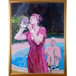 Laura WASILEWSKA (1986), Nad basenem - Antoni Fałat; 2010