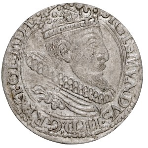 Sigismond III, 1587-1632, Gros de 1604 C, Cracovie.