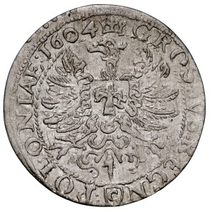 Sigismond III, 1587-1632, Gros de 1604 C, Cracovie.