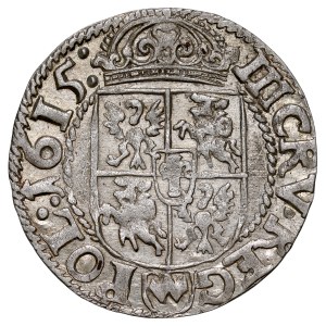 Sigismondo III 1587-1633, Moneta “Trzykrucierzówka” del 1615, Cracovia.