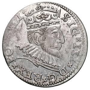 Sigismund III, 1587–1632, Trojak, 1591, Riga.