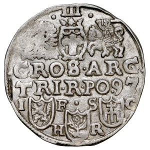 Sigismund III, 1587–1632, Trojak, 1597, Bydgoszcz.