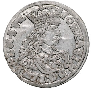 Jan II Kazimierz 1649-1668, Szóstak 1662 T-T, Bydgoszcz.