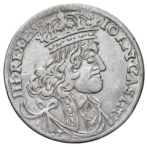 Ján II. Kazimír 1649–1668, Ort 1656 I.C, Krakov.