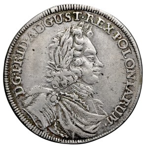 August II. Silný 1697–1733, 2/3 talaru z roku 1699 IL-H, Drážďany.
