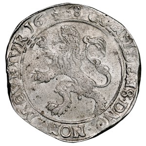 Pays-Bas, Leeuwendaalder 1668, talar au lion, Campen. RR.