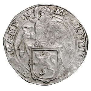 Netherlands, Leeuwendaalder 1668, Talar lewkowy, Campen.