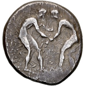 Greece, Pamphylia, Aspendos, Stater, 400–380 BC, mint mark