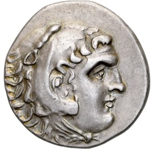 Pamphylia, Perge, In the Name of Alexander the Great, Tetradrachm, 221–189 BCE