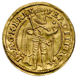 Śląsk, Ferdynand III 1637-1657, Dukat 1639 G, Kłodzko, Kladsko, Glatz, UNIKAT!