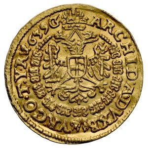 Silesia, Ferdinand III 1637–1657, Ducat 1639 G, Kłodzko, Kladsko, Glatz, ONE-OF-A-KIND!
