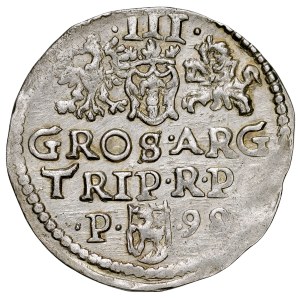 Sigismondo III 1587-1632, Trojak 1598, Poznań.