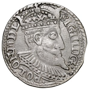 Zygmunt III 1587-1632, Trojak 1598, Olkusz, bez REX.