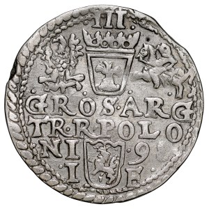 Zygmunt III 1587-1632, Trojak 1598, Olkusz, bez REX.