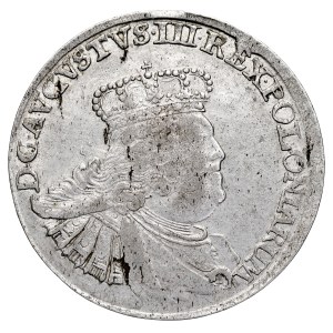 August III 1733-1763, 18 groszy 1756 E-C, Lipsk.