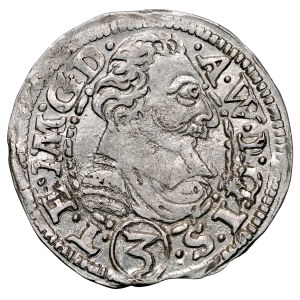 Silesia, Duchy of Cieszyn, Adam Wacław 1579–1617, 3 kreuzers 1608, Cieszyn.