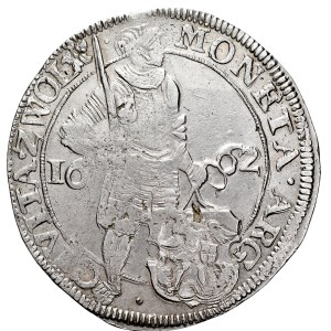 Holandsko, strieborný dukát z roku 1662, Zwolle.