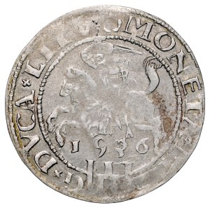Sigismund I. der Alte 1506–1548, Groschen 1536 A, Vilnius.