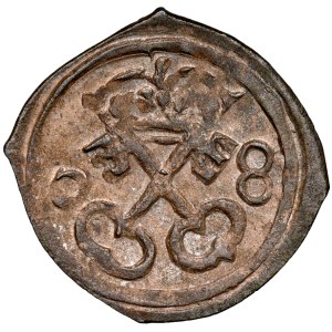 Zygmunt III. 1587–1632, denár z roku 1608, Poznaň.