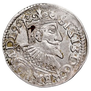 Zygmunt III. 1587–1632, Trojak 1596, Poznaň. R5.
