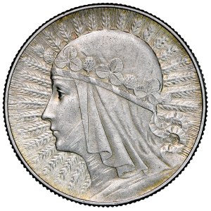 Seconda Repubblica Polacca, 5 zloty 1933, Donna, Varsavia.