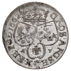 Giovanni II Casimiro 1649-1668, Szóstak 1662 A-T, Cracovia.
