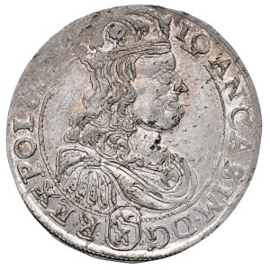 Jean II Casimir 1649-1668, Szóstak 1667 TL-B, Bydgoszcz.