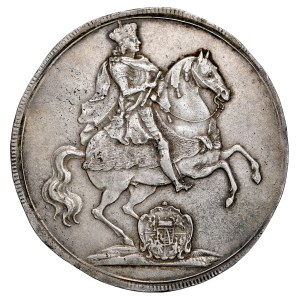 August II the Strong, 1697–1733, Vicariate thaler, 1711, Dresden.