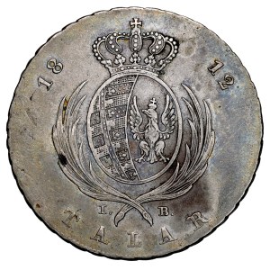 Duchy of Warsaw, 1812 I-B Thaler, Warsaw.