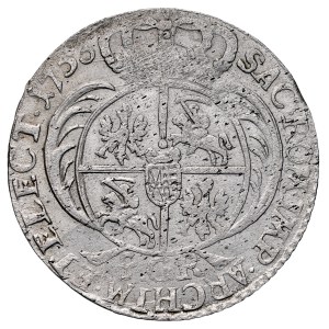 August III 1733-1763, 8 groszy 1753, Lipsk.