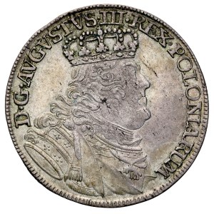 August III 1733-1763, Ort 1754 E-C, Lipsk.
