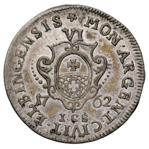 August III, 1733–1763, Sixth in Line, 1762 ICS, Elbląg.