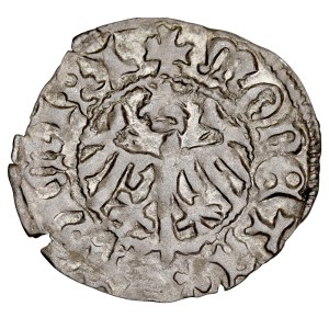 Kazimierz Jagiellończyk, 1447–1492, Half-grosz, Kraków.