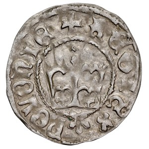 Kazimierz Jagiellończyk, 1447–1492, Half-grosz, Kraków.