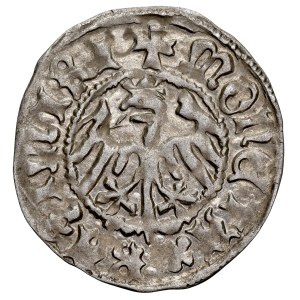 Kazimierz Jagiellończyk, 1447–1492, Half-grosz, Kraków.