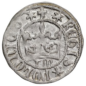 Kazimierz Jagiellończyk 1440-1492, Półgrosz TM, Kraków. RR.