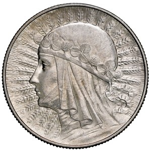 Seconda Repubblica Polacca, 5 zloty 1934, Donna, Varsavia.