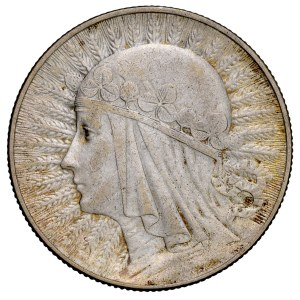 Seconda Repubblica Polacca, 5 zloty 1932, Donna, Varsavia.