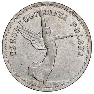 II RP, 5 złotych 1928, Nike, Bruksela.