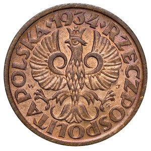 Seconda Repubblica Polacca, Grosz 1934, Varsavia.
