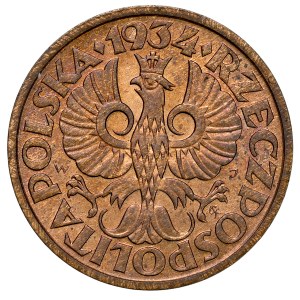 Seconda Repubblica Polacca, Grosz 1934, Varsavia.